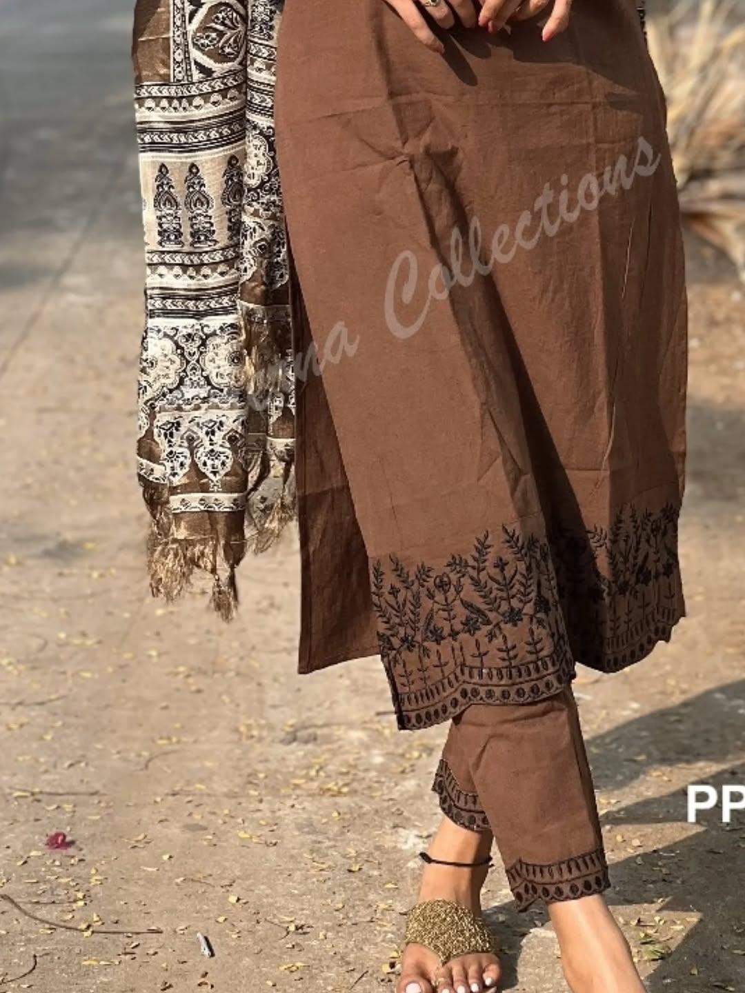 Trivona Women’s Premium Suit Set | Kurta Pant Dupatta Set | Stylish Ethnic Wear Set for Women - Image 2