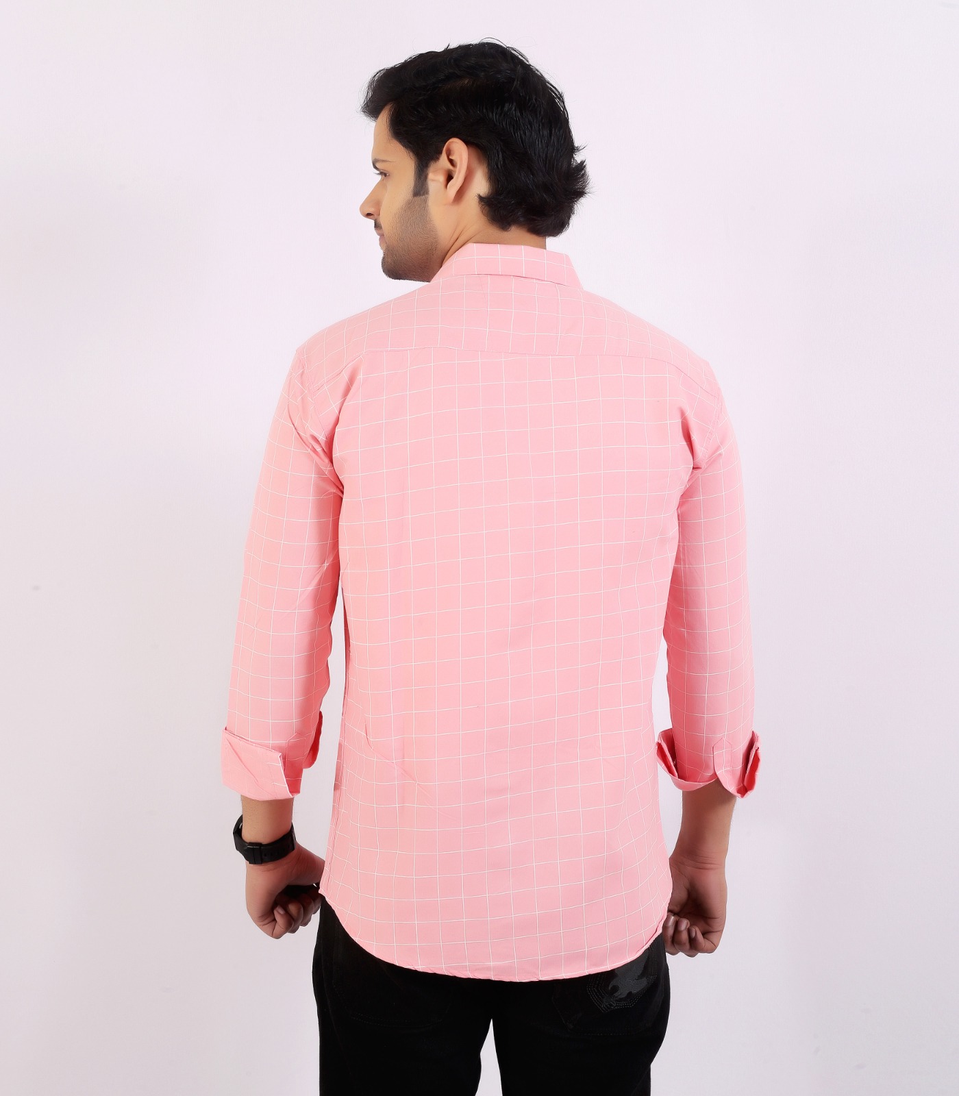 Trivona Men’s Premium Striped Casual Shirt | Full Sleeve Stylish Cotton Blend Shirt for Men - Image 2